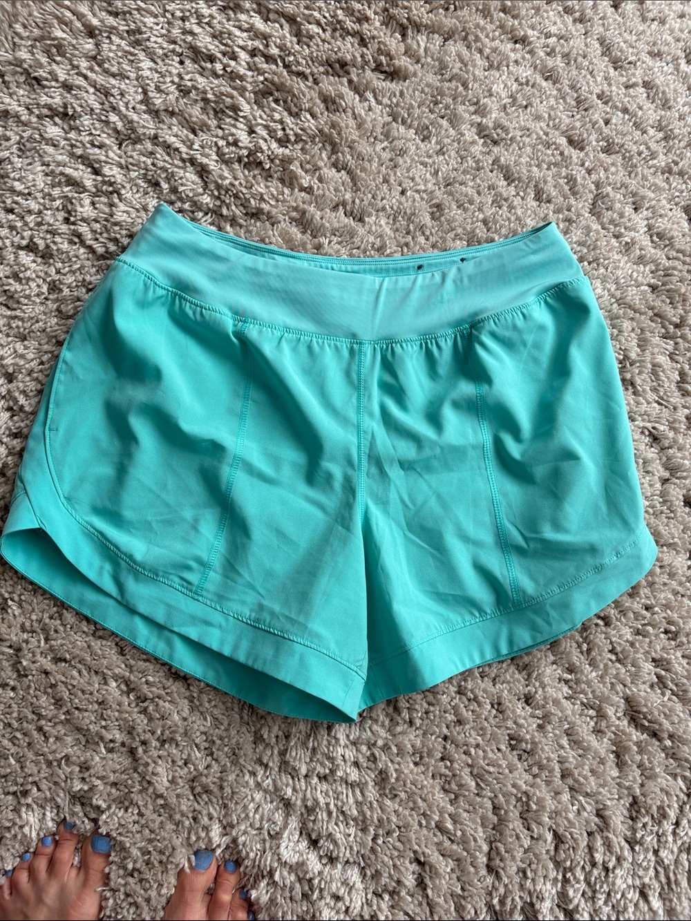 Women's Tek Gear Athletic Running Shorts with Wide Waistband and deep pockets